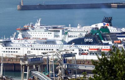 The port of Dover said it was not experiencing any congestion on Wednesday morning. Getty Images