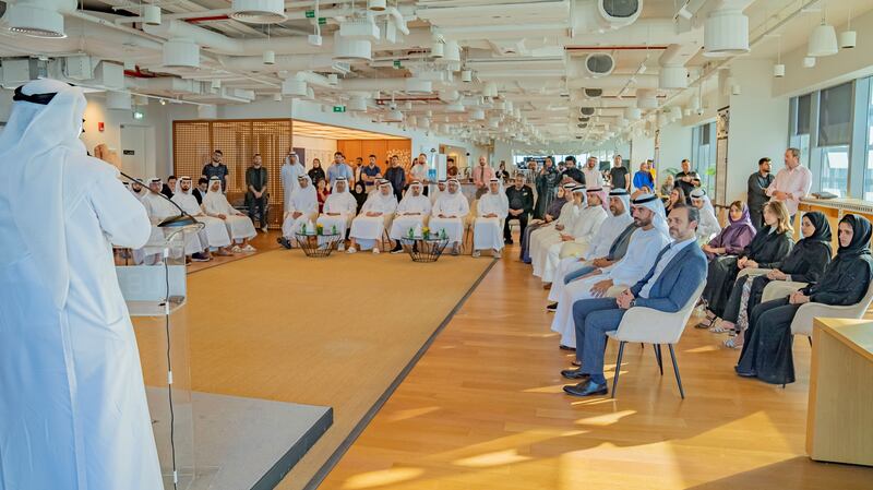 The inaugural gathering of Tech Barza at the Abu Dhabi Global Market included notable family offices. Photo: Hub71