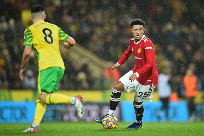 Jadon Sancho – 6. Super cross to Maguire on 45. Some sparks when he got the ball, but, as with the other attackers, too little and too far from the Norwich goal.  AFP