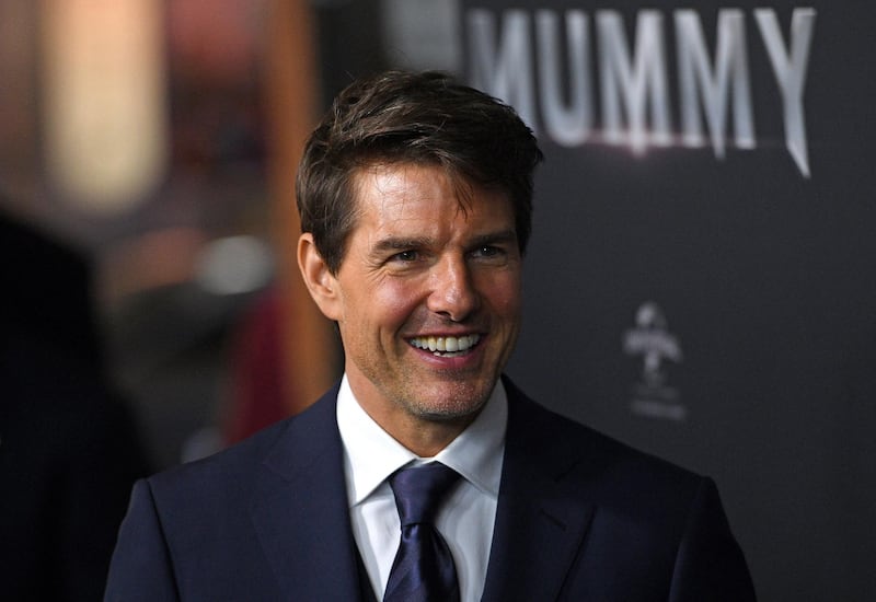 epa06577253 (FILE) - US actor Tom Cruise arrives at the Australian premiere of 'The Mummy' in Sydney, Australia, 22 May 2017 (reissued 03 March 2018). According to media reports, Tom Cruise was honored 'Worst Actor' for his 2017 performance in 'The Mummy' at the Golden Rasberry awards. The 38th Golden Raspberry Awards ceremony takes place 03 March 2018.  EPA-EFE/DAN HIMBRECHTS  AUSTRALIA AND NEW ZEALAND OUT