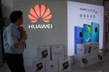 Huawei told TRA it would provide all services related to its products sold in the UAE. EPA