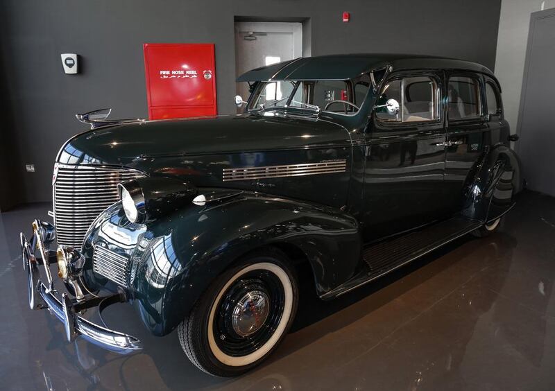 Side view of the 1939 Chevrolet Deluxe that is available for sale at Nostalgia.