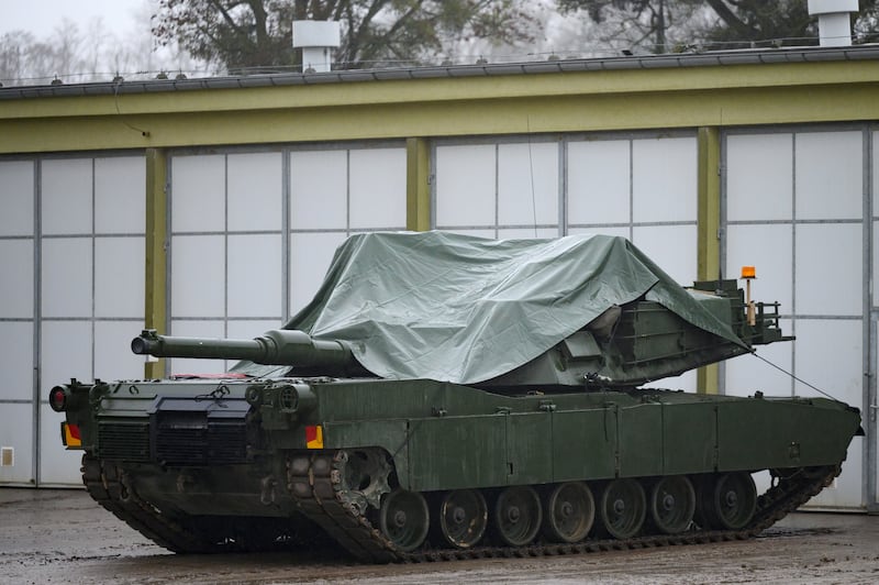 Ukraine would also like to have Abrams battle tanks, although they require more crew training and specialised fuel. EPA