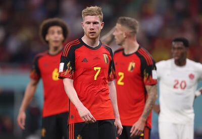 Kevin De Bruyne admitted Belgium did not play well enough against Canada. Getty