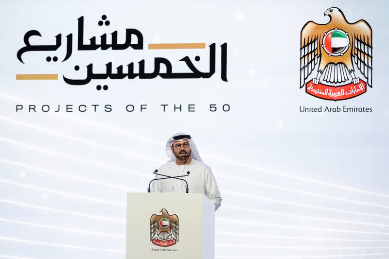 Emirati Minister of Cabinet Affairs Mohammad Al Gergawi. UAE Government Media