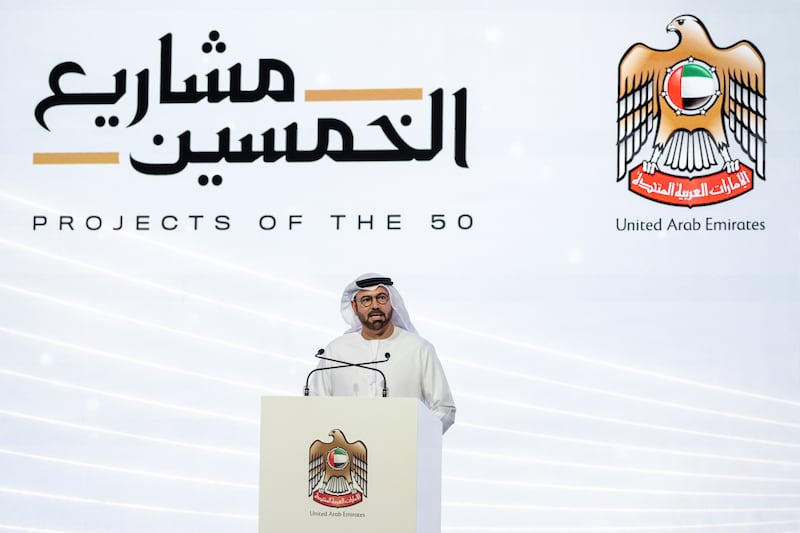 Emirati Minister of Cabinet Affairs Mohammad Al Gergawi. UAE Government Media