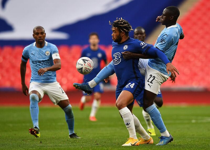 Benjamin Mendy – 5. Untroubled in defence, but could not provide the attacking thrust City needed as they chased the game. Getty