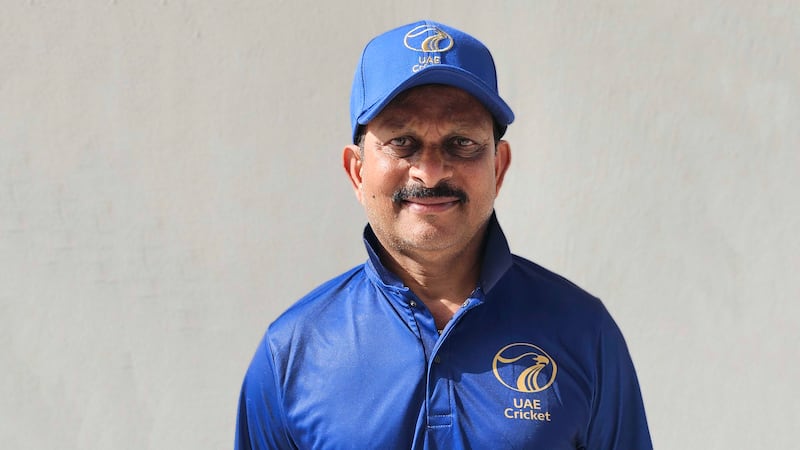 Lalchand Rajput has been named the new UAE coach. Photo: UAE Cricket