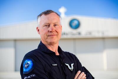 Virgin Galactic Pilot and Vice President of Safety and Test, Todd Ericson 