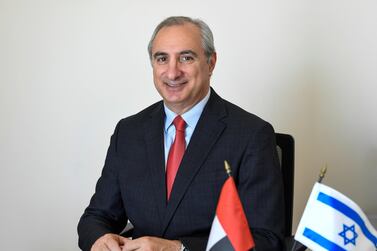 Eitan Naeh, Israel's envoy to the UAE. Wam