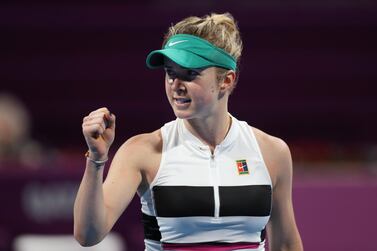 Elina Svitolina has won the past two Dubai Duty Free Tennis Championships titles. Reuters