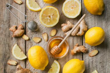 People are increasingly consuming ginger, honey and lemon in a bid to boost their immunity. Getty Images 