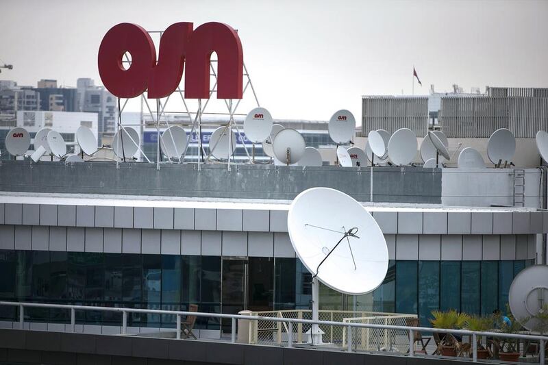 OSN had more than 1 million subscribers at the end of 2013, adding 160,000 new ones. Silvia Razgova / The National