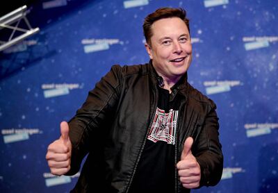 Elon Musk, Tesla's chief executive. AFP