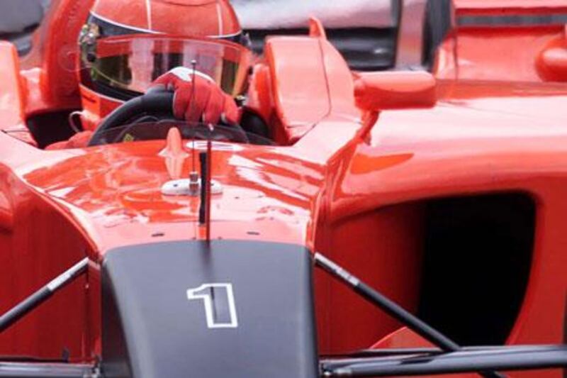 After debating whether they would run in the 2001 Italian Grand Prix, Michael Schumacher of Germany and Ferrari  decided that the best way to pay tribute those who died in the terrorist attacks was to paint the nose of their cars black.