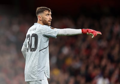 Matt Turner of Arsena. Getty Images