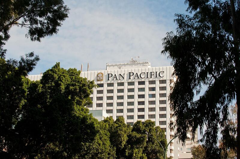 CW9BH1 Perth Western Australia - The Pan Pacific Hotel in Perth Western Australia