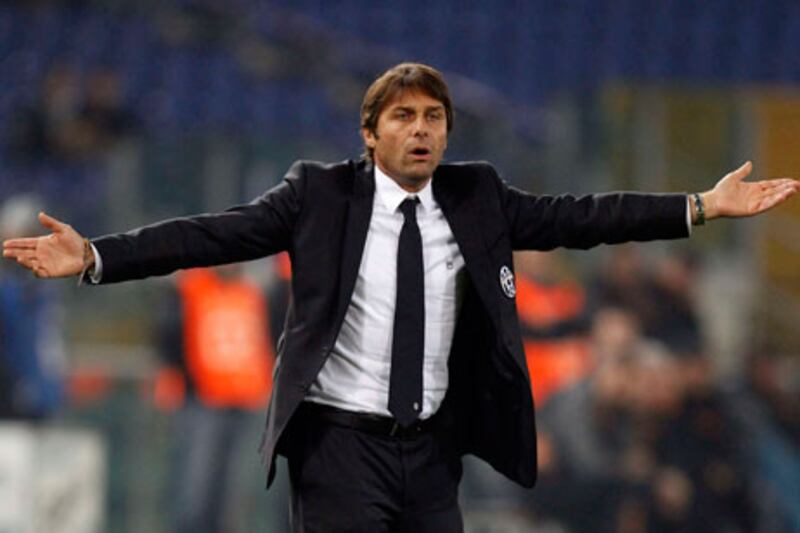 Juventus coach Antonio Conte