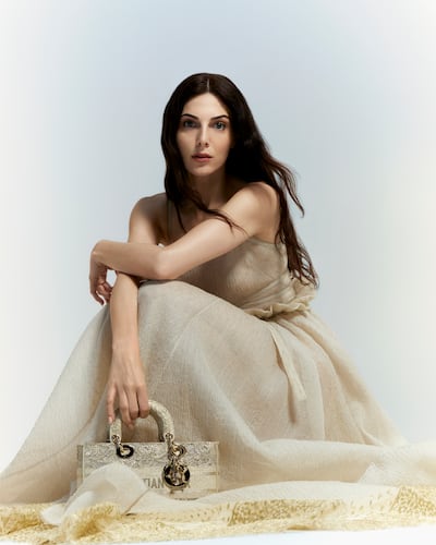 Lebanese-British actress Razane Jammal features in the campaign for the new Dior Or collection. Photo: Dior