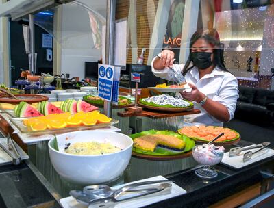 Hot Palayok Restaurant at Madinat Zayed Shopping Centre in Abu Dhabi. Victor Besa / The National
