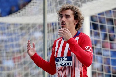 Atletico Madrid striker Antoine Griezmann will play his final game for the club on Saturday away to Levante. Reuters