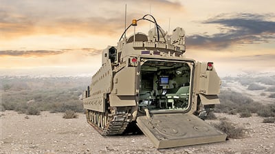The Check6 is a camera system for ground vehicles that provides high-quality situational awareness to ground forces. Photo: BAE Systems
