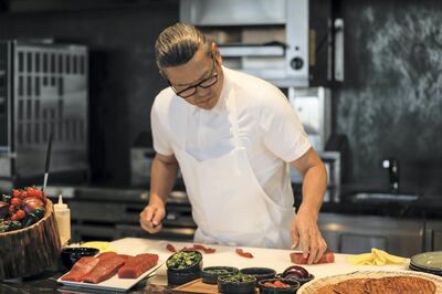 Morimoto will be in town to oversee the opening 