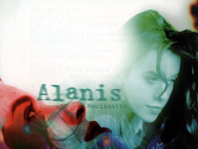 The raw honesty of Jagged Little Pill won it five Grammys, including Album of the Year. Photo: Maverick - Reprise