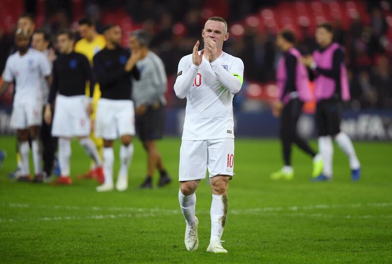 Wayne Rooney of England acknowledges the fans after the International Friendly match between England and United States at Wembley Stadium in London, United Kingdom.  Getty Images