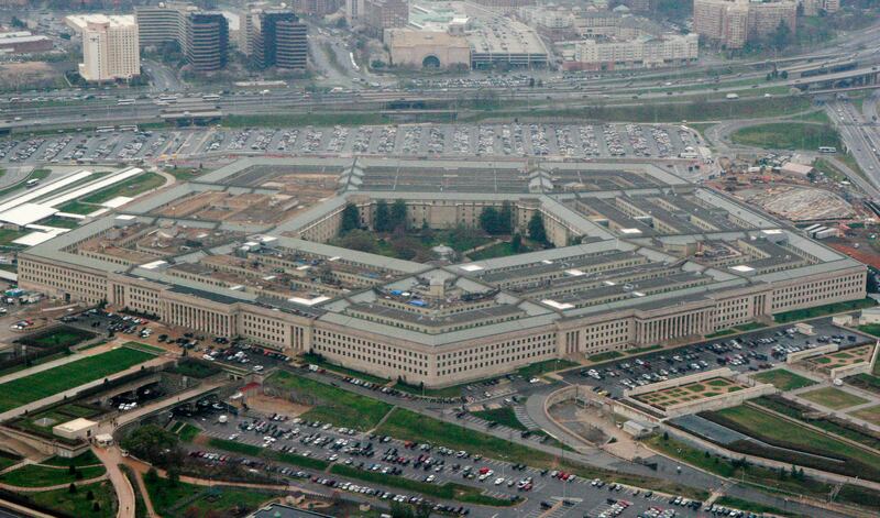 Gunshots were heard near the Pentagon's Metro facility. AP