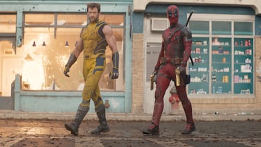 Hugh Jackman and Ryan Reynolds team up in Deadpool & Wolverine. AP