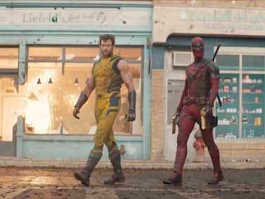 Hugh Jackman and Ryan Reynolds team up in Deadpool & Wolverine. AP