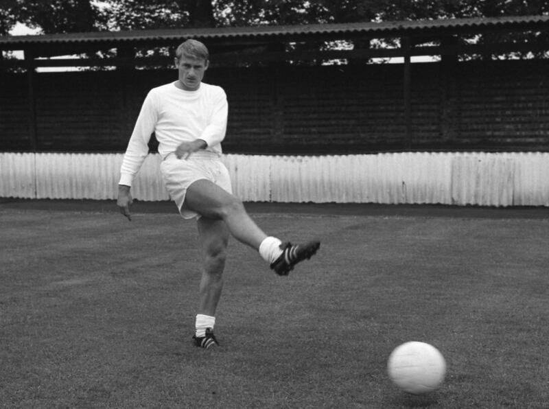 Roger Hunt, July 20, 1938 – September 27, 2021. The English professional footballer spent 11 years with Liverpool FC, winning two league titles and an FA Cup. A member of the England team which won the 1966 World Cup, he played in all of England's six games and scored three times. Known as ‘Sir Roger’ by Liverpool supporters, the title became official when he was awarded an MBE in 2000 for services to football. He died aged 83. AP
