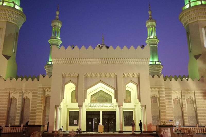The Ajman Sheikh Zayed Mosque. Antonie Robertson / The National