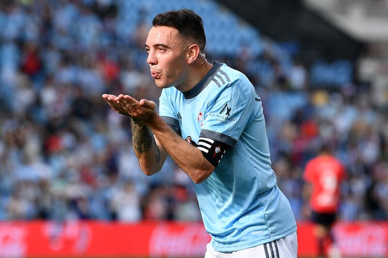 2) Iago Aspas (Celta Vigo) 18 goals in 37 games. Getty