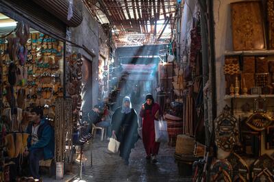 The old Madinah of Marrakesh. AP