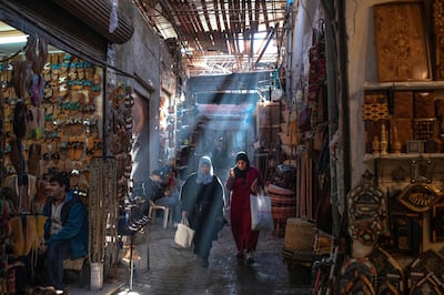 The old Madinah of Marrakesh. AP