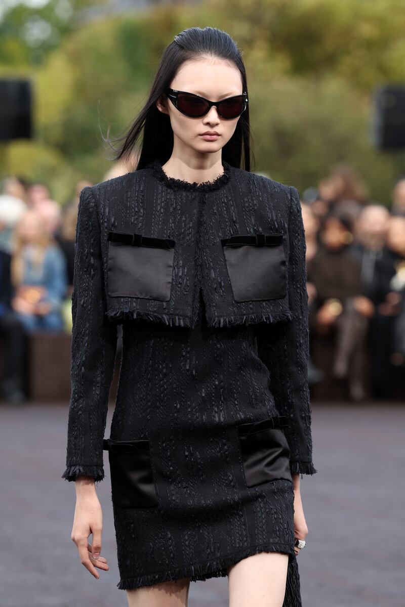 Givenchy kept things short and simple for spring/summer 2023. Getty 