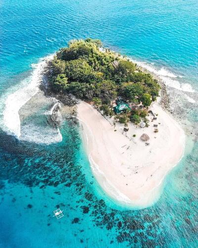 Guests can swim or kayak around Brother Island in El Nido in 30 minutes. Courtesy Airbnb