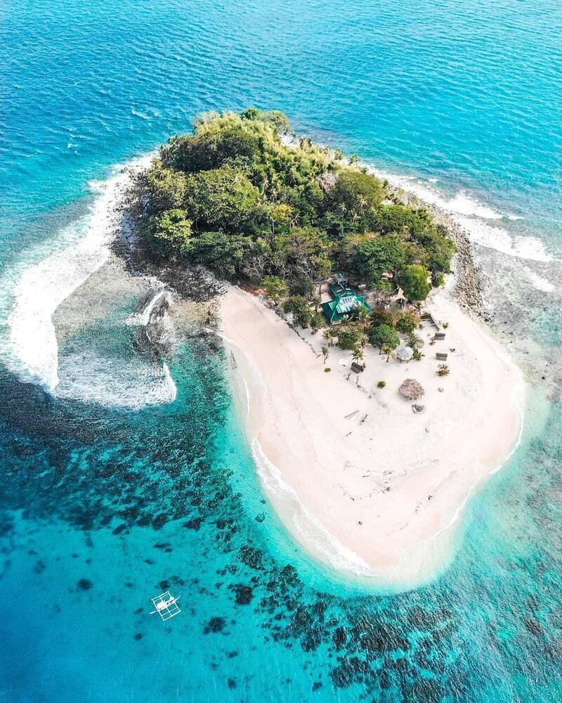 You can swim or kayak around Brother Island in El Nido in 30 minutes. Courtesy Airbnb