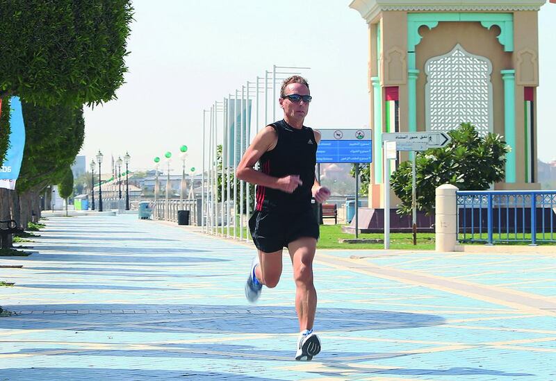 Researchers say a pink drink can increase exercise performance by 4.4 per cent. File photo: Ravindranath K / The National