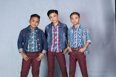 From left, TNT Boys - Francis Concepcion, Mackie Empuerto and Kiefer Sanchez. Courtesy ABS-CBN