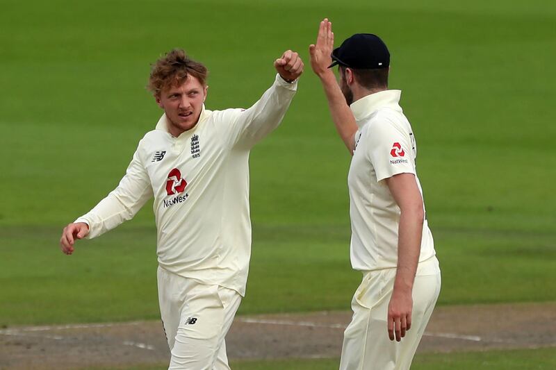 Dom Bess – 6. Still just sort of existing in the side. Two wickets on a pitch that favoured spin, and was also at the wicket when victory was sealed – on nought not out. AFP