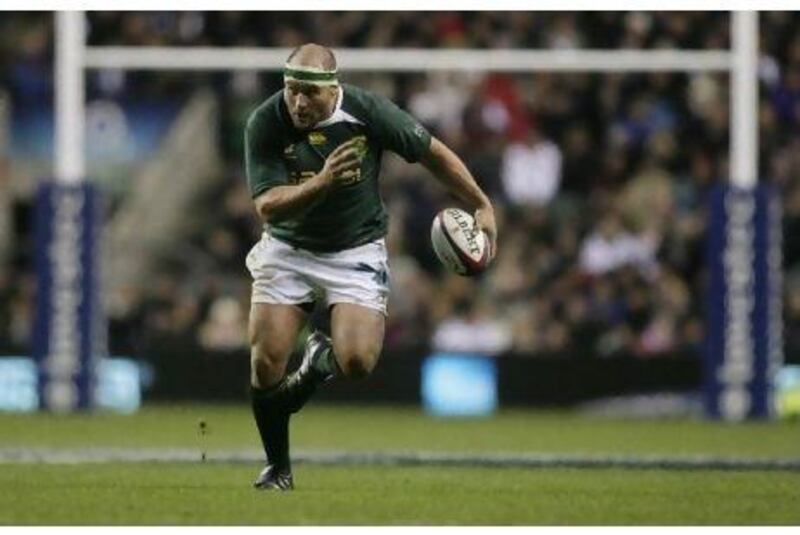 CJ van der Linde will start his first match on South Africa's northern hemisphere tour against the Barbarians at Twickenham on Saturday. 
Andrew Boyers / Action Images