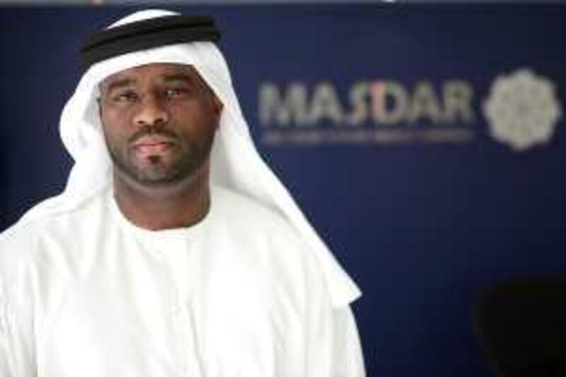 November 2, 2009 / Abu Dhabi / (Rich-Joseph Facun / The National) Bader Saeed al Lamki (CQ), HPAD Project Manager at Masdar, poses for his portrait, Monday, November 2, 2009 in Abu Dhabi.  *** Local Caption ***  rjf-1102-masdar005.jpg