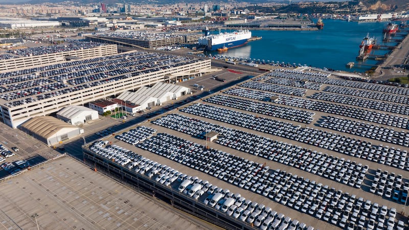 Noatum auto terminal. Noatum will assume leadership of AD Ports Group's logistics cluster. Photo: AD Ports Group