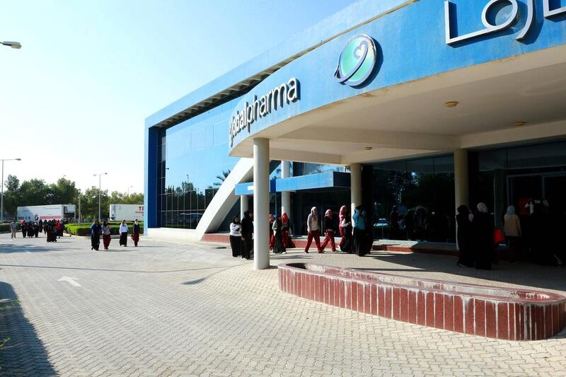 The Globalpharma plant in the UAE. Courtesy Globalpharma