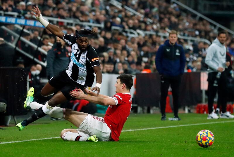 Harry Maguire - 5: Shaky against Wilson and he twice mis-controlled the ball against a side with one win in 19 league matches. Got in front of Almiron to stop a 90th minute attack. Reuters