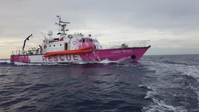 The Louise Michel is a 31-metre motor yacht that was formerly owned by French customs authorities, according to Britain's Guardian newspaper. MV Louise Michel via Reuters