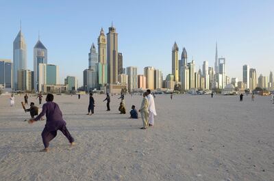 See the exhibition Learning from Gulf Cities, featuring works by artists including Michele Nastasi (pictured, a detail of Dubai, 2015, View from Al Satwa). Photograph by Michele Nastasi